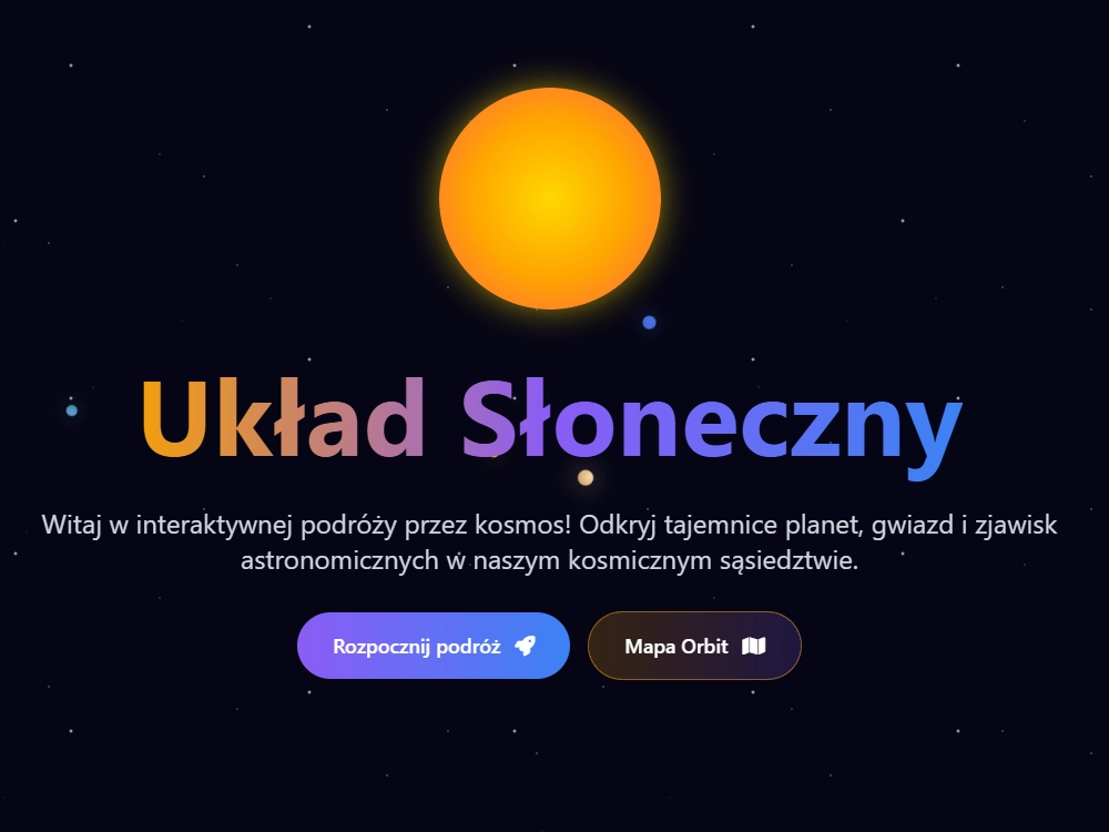 Projekt 2 - Układ Słoneczny